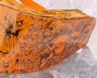 motorcycle design orange skulls